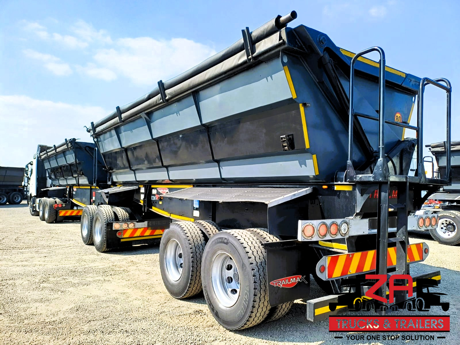 2021 TRAILMAX 40 CUBE SIDE TIPPER TRAILER #53185